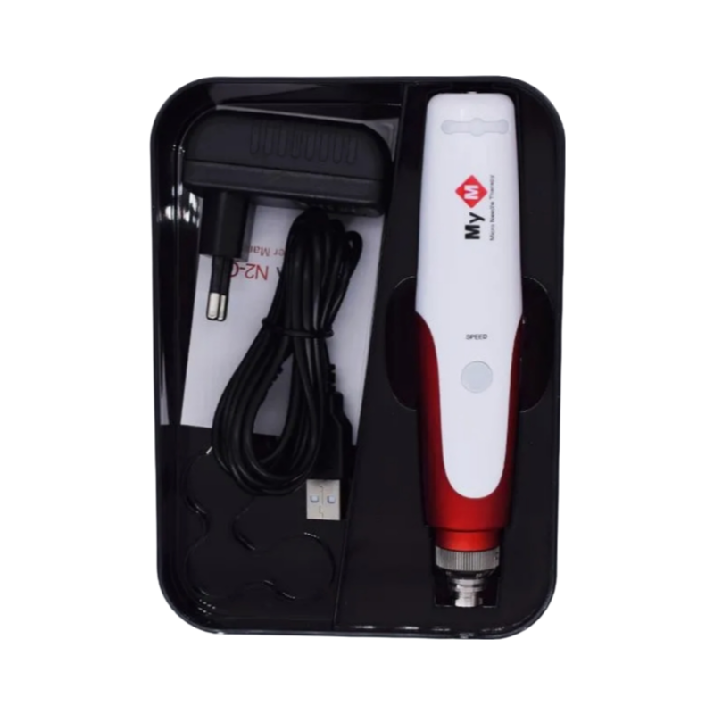 Professional Electric Microneedle Derma Pen for Skin Rejuvenation and Hair Restoration