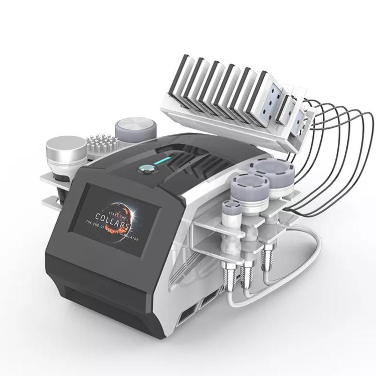 Professional 7-in-1 80K Cavitation Vacuum RF Body Slimming Machine for Fat Burning and Body Contouring