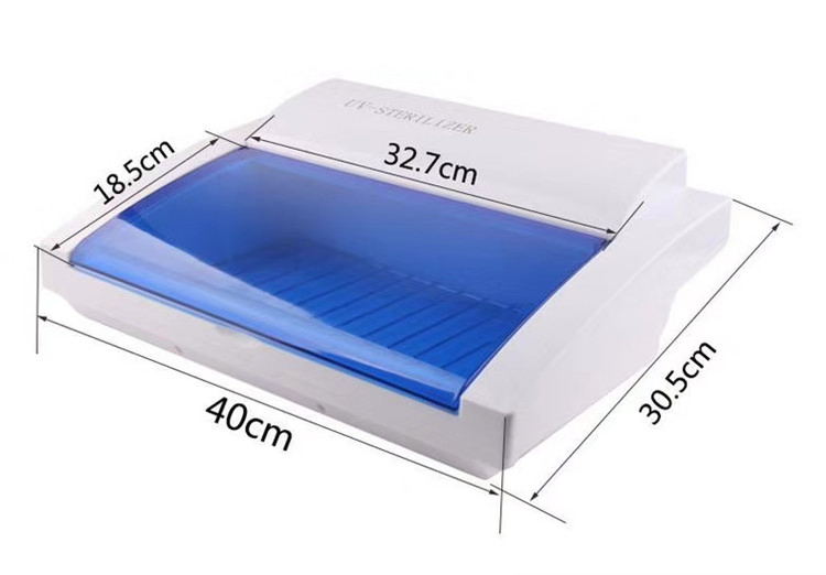 Portable UV Sterilizer Cabinet for Tools - 8W Ultraviolet Disinfection Box with Safety Shutoff