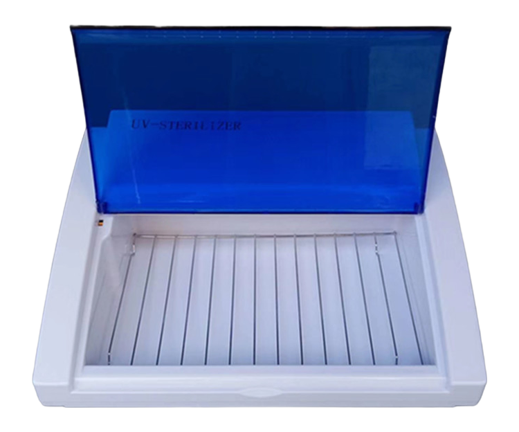 Portable UV Sterilizer Cabinet for Tools - 8W Ultraviolet Disinfection Box with Safety Shutoff