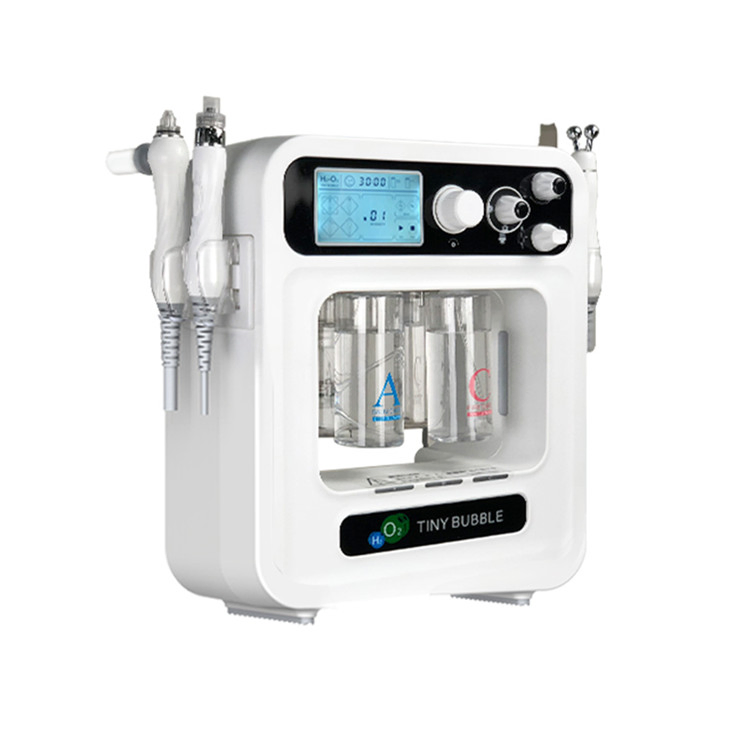 Professional 4 in 1 Oxygen Bubble Hydrodermabrasion Machine for Skin Rejuvenation and Deep Cleansing