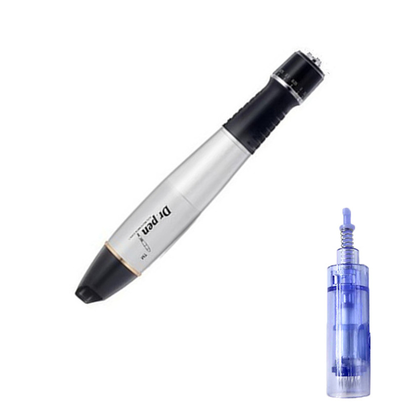 Professional Microneedling Dermapen for Home Use - Anti-Aging & Wrinkle Removal Device (Model A1-C)