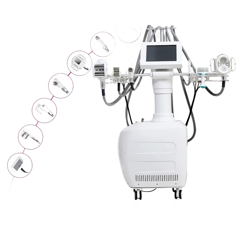 V10 Vertical 7-in-1 Vacuum Roller - Professional Facial Lift & Body Slimming Machine with RF Technology