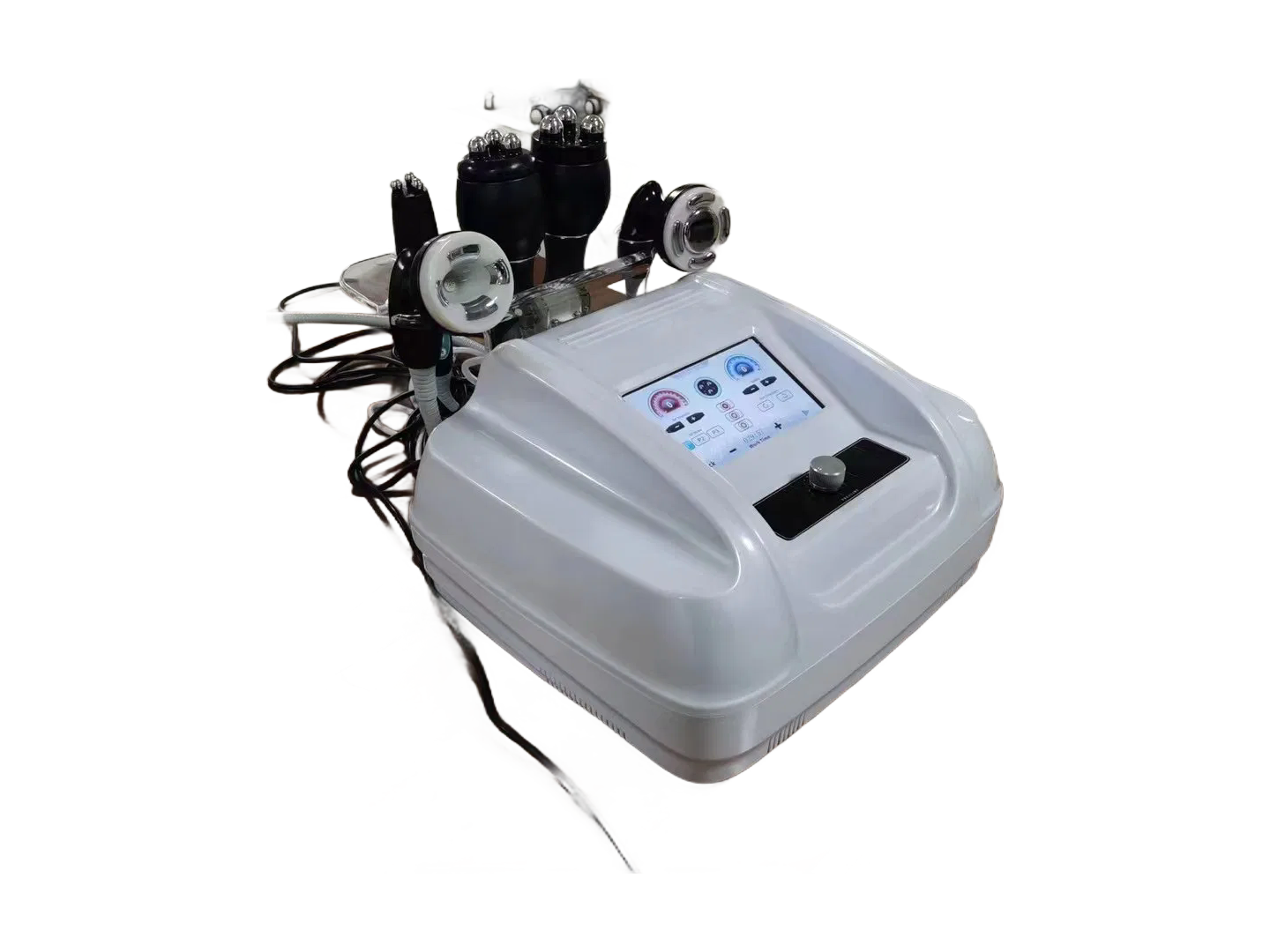 Professional 360 Degree Rotating RF Vacuum Lipo Cavitation Machine for Fat Reduction and Cellulite Treatment
