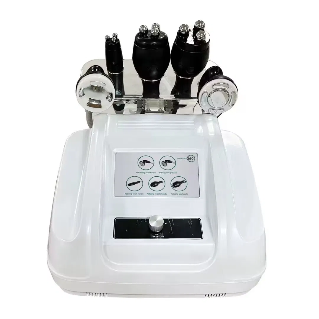 Professional 360 Degree Rotating RF Vacuum Lipo Cavitation Machine for Fat Reduction and Cellulite Treatment