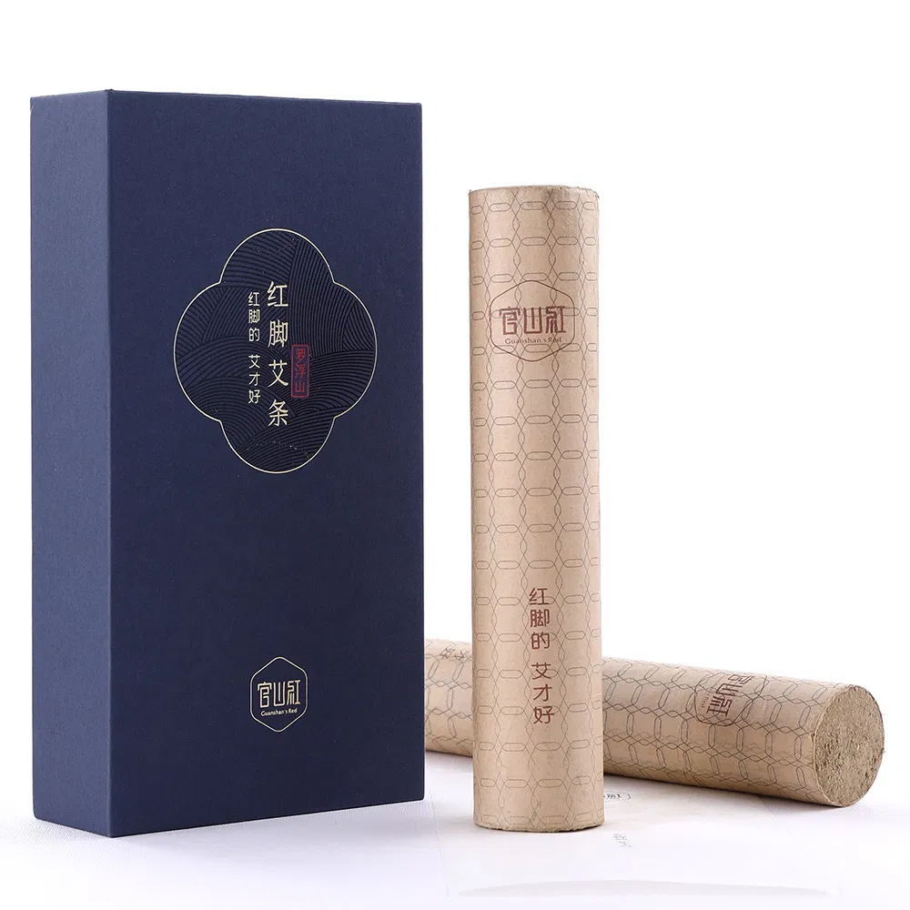 Premium Long-Lasting Moxibustion Moxa Sticks for Acupuncture Therapy - 4.0cm Diameter