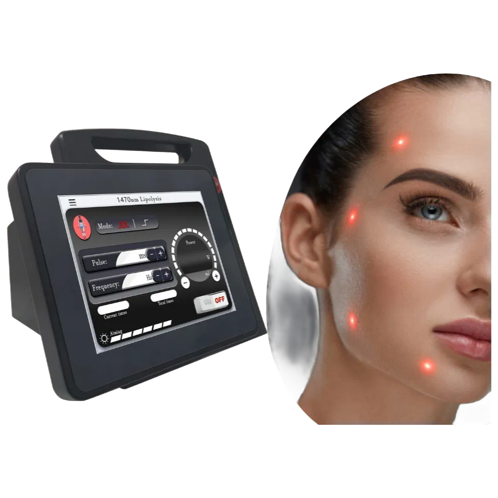 Professional 980nm + 1470nm Dual Wavelength Laser Lipolysis Machine for Fat Reduction and Skin Tightening
