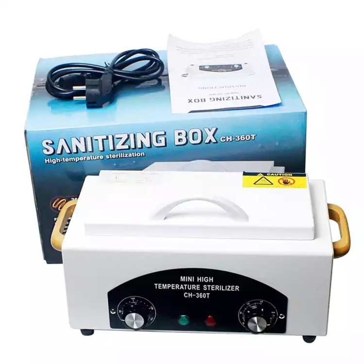 Professional Salon Dry Heat Sterilizer - High Temperature Autoclave Disinfection Cabinet for Metal Tools