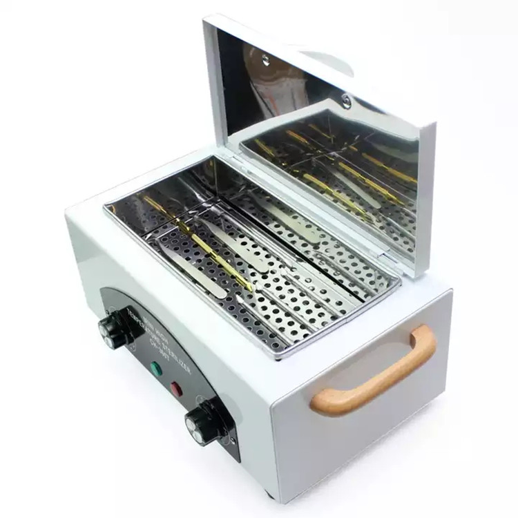 Professional Salon Dry Heat Sterilizer - High Temperature Autoclave Disinfection Cabinet for Metal Tools