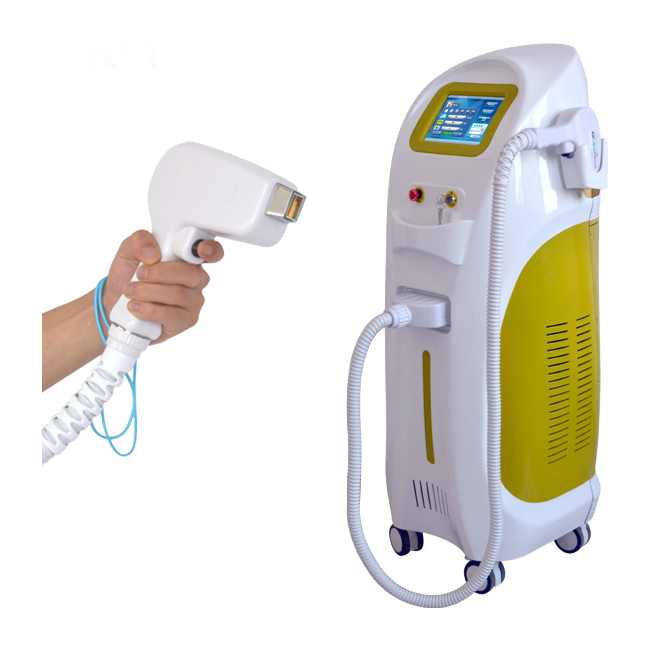 Professional 808nm Diode Laser Hair Removal Machine with Tec Cooling System - KM600D Model