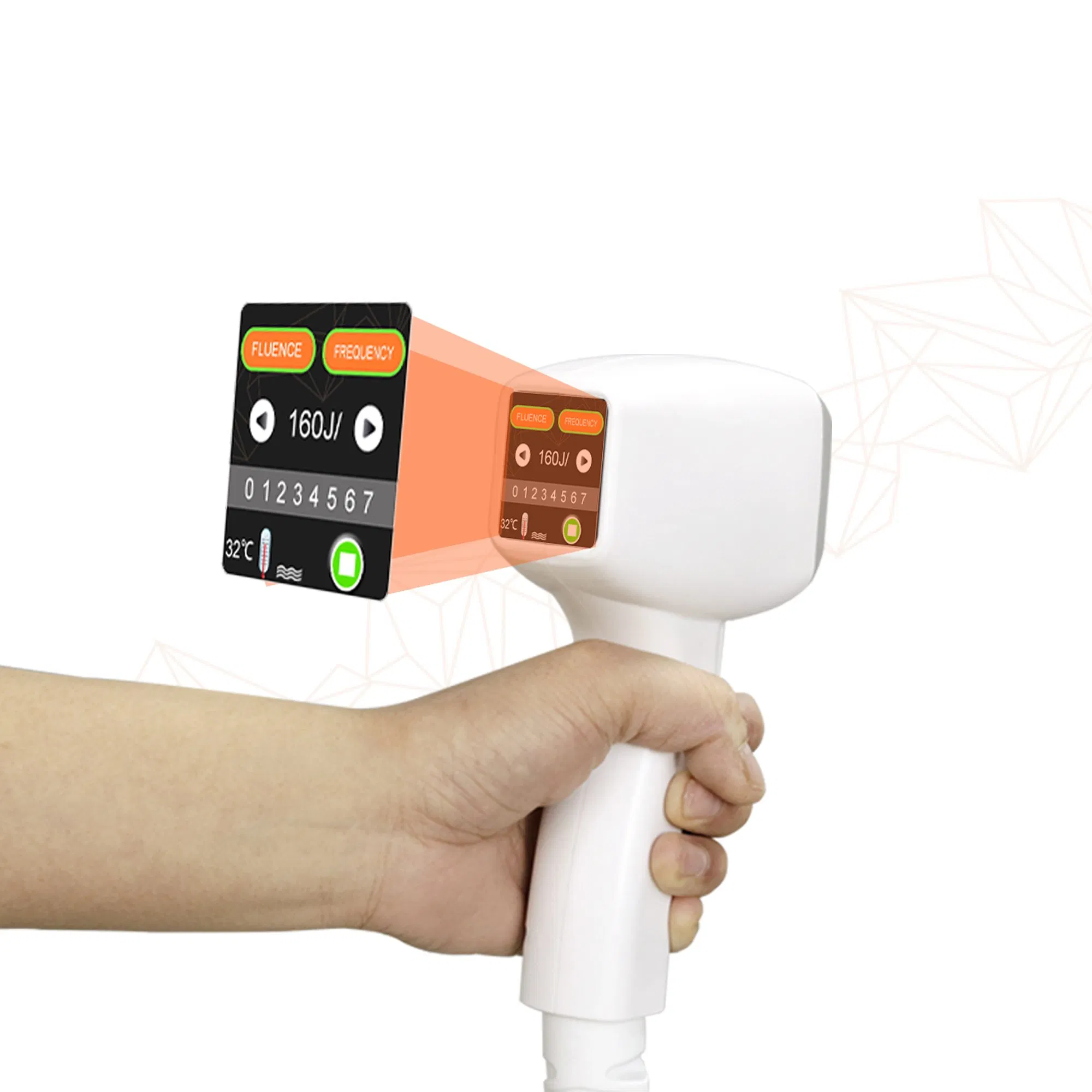 Professional 808nm Diode Laser Hair Removal Machine with Sapphire Cooling System - KM300D Model