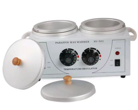 Professional Electric Double Wax Warmer for Hair Removal - Salon & Home Use Paraffin Wax Heater