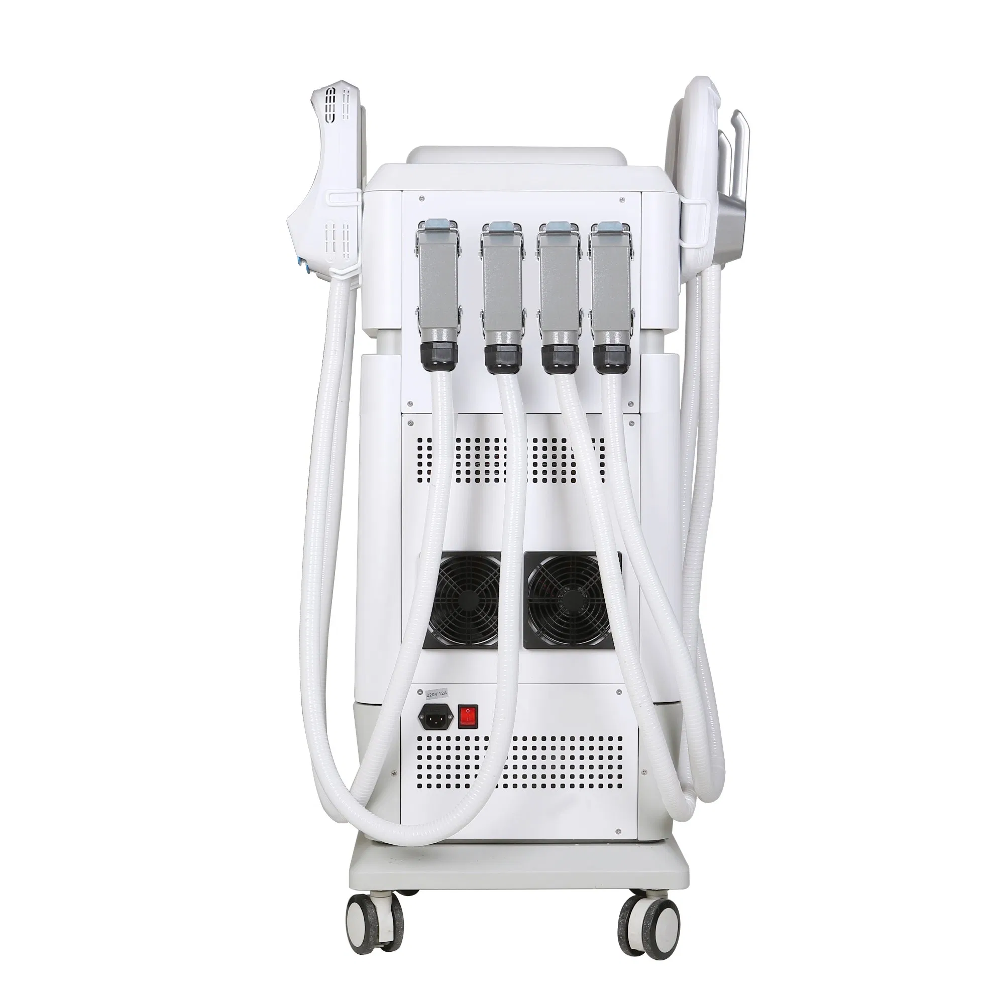 Professional EMS Body Sculpting Machine with 4 Handles - HIEMT Muscle Stimulator for Fat Burning & Body Contouring