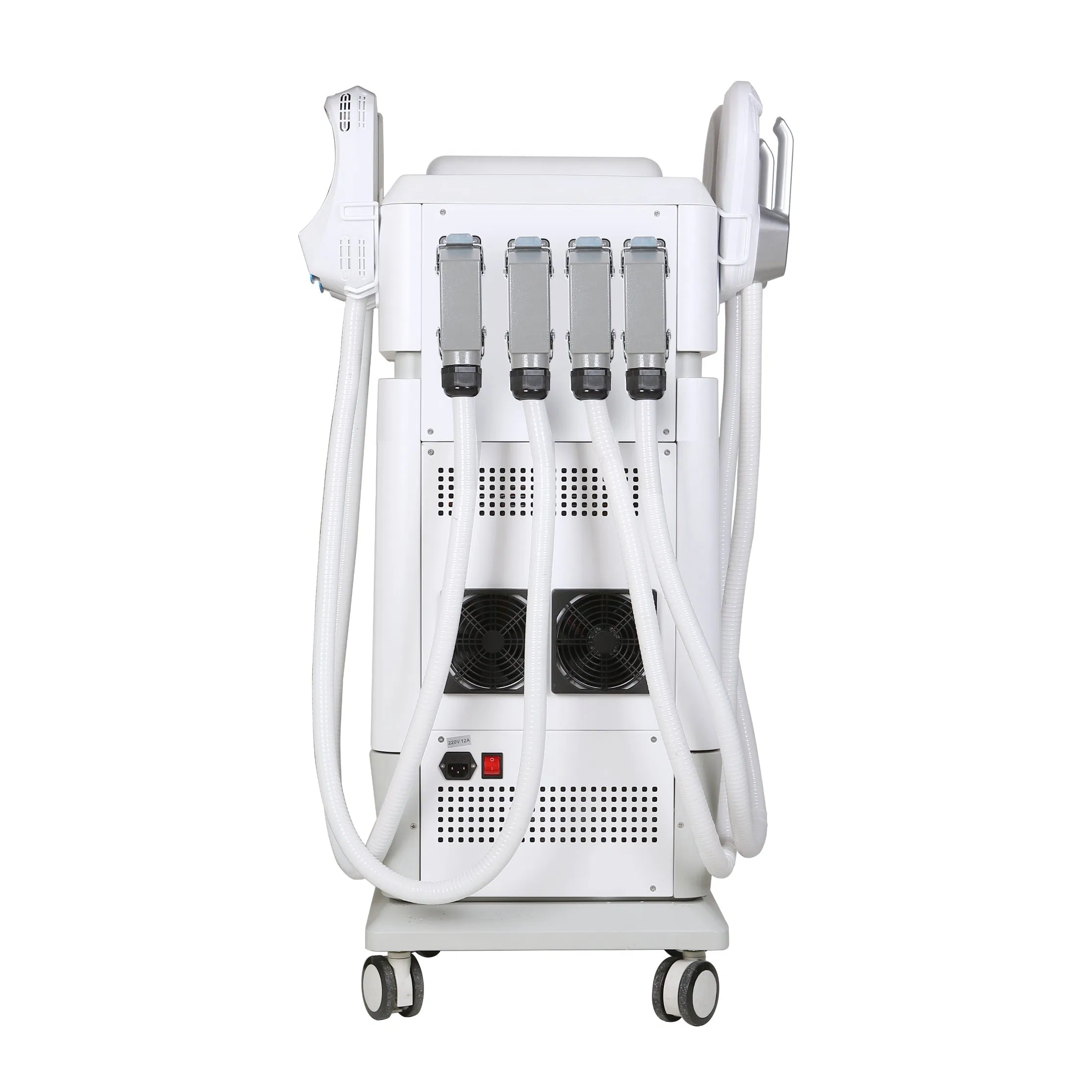 Professional EMS Body Sculpting Machine with 4 Handles - HIEMT Muscle Stimulator for Fat Burning & Body Contouring