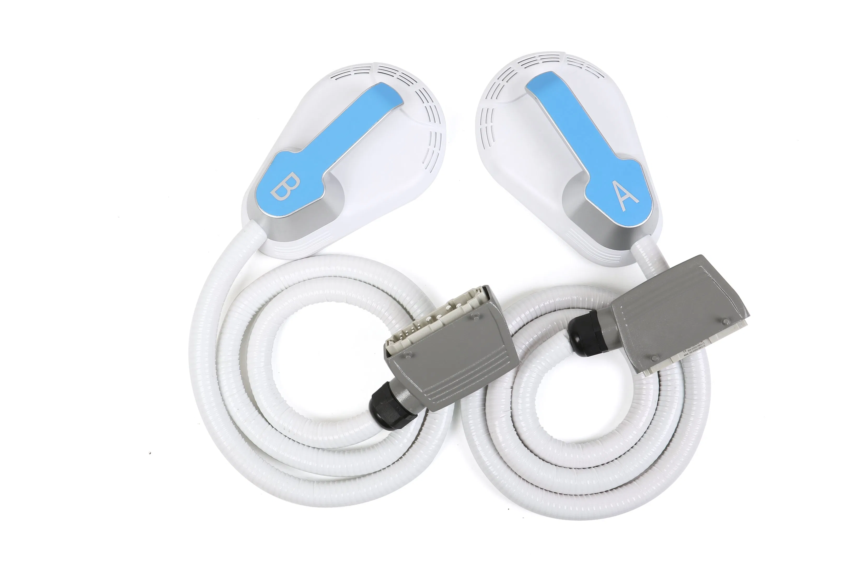 Professional EMS Body Sculpting Machine with 4 Handles - HIEMT Muscle Stimulator for Fat Burning & Body Contouring