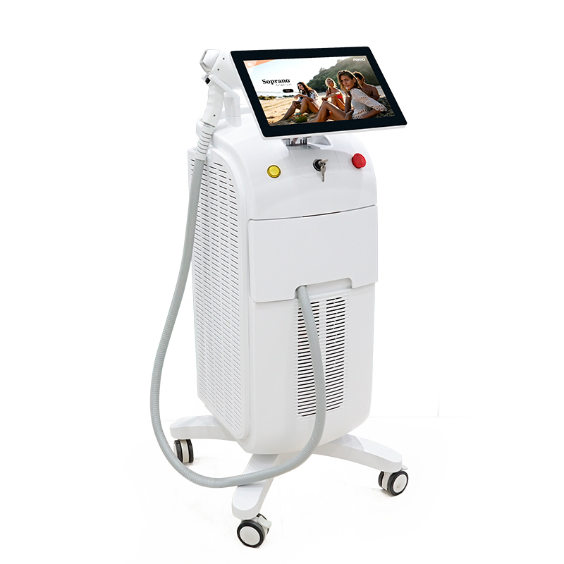 Professional 3 Wavelength 755nm 808nm 1064nm Diode Laser Hair Removal Machine for Permanent Hair Reduction