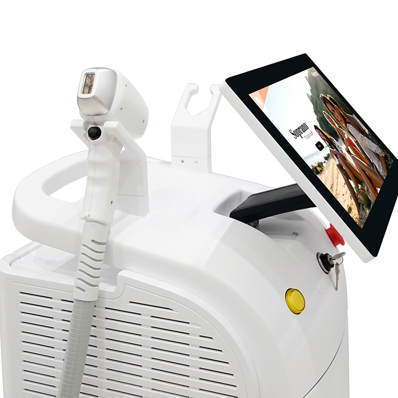 Professional 3 Wavelength 755nm 808nm 1064nm Diode Laser Hair Removal Machine for Permanent Hair Reduction