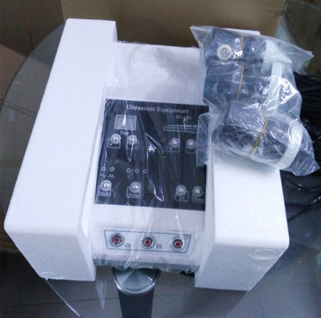 3 in 1 3MHz Ultrasonic Anti Aging Facial Machine for Face Lifting - Professional Skin Care Device