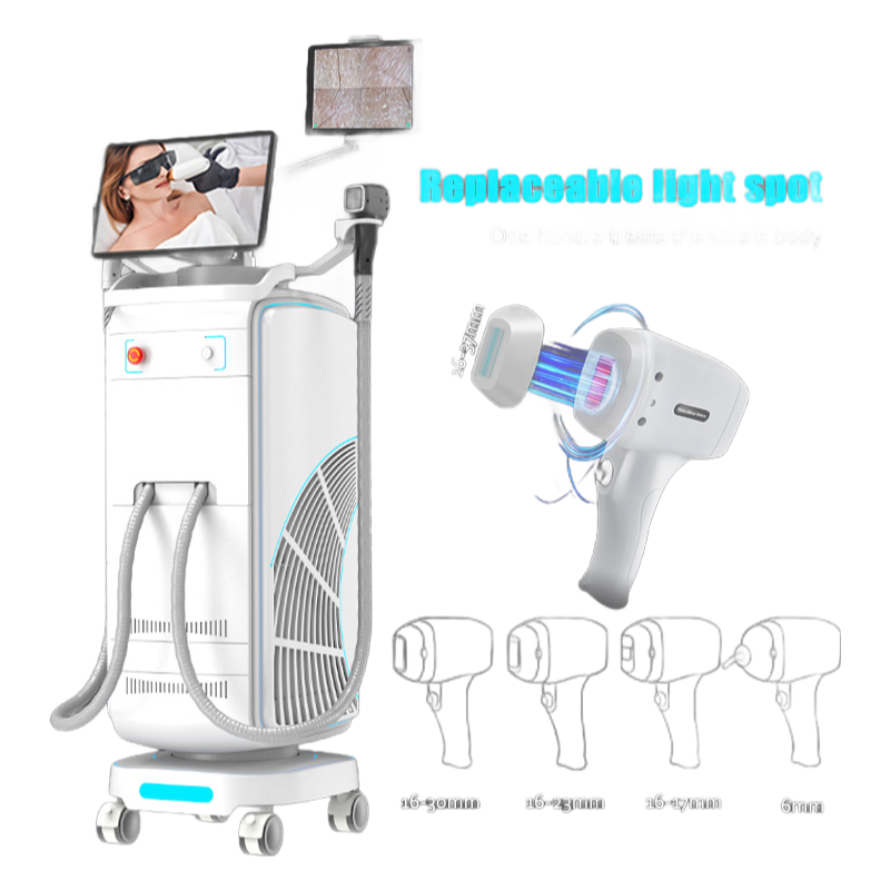 Professional Diode Laser Hair Removal Machine - MNLT-D3 with 808nm/755nm/1064nm Wavelength for Salon & Home Use