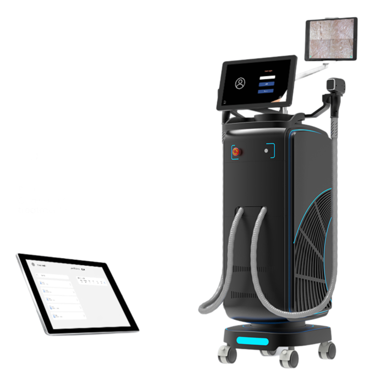 Professional Diode Laser Hair Removal Machine - MNLT-D3 with 808nm/755nm/1064nm Wavelength for Salon & Home Use