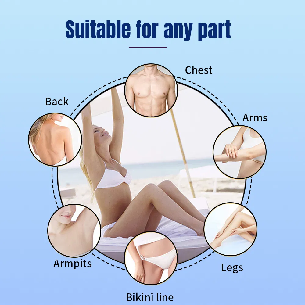 Professional IPL Laser Hair Removal Machine with Ice Cooling System for Permanent Hair Reduction