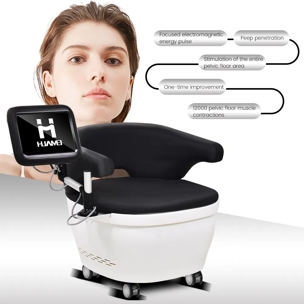 Professional EMS Pelvic Floor Therapy Chair for Urinary Incontinence Treatment - Non-Invasive Muscle Stimulation Device