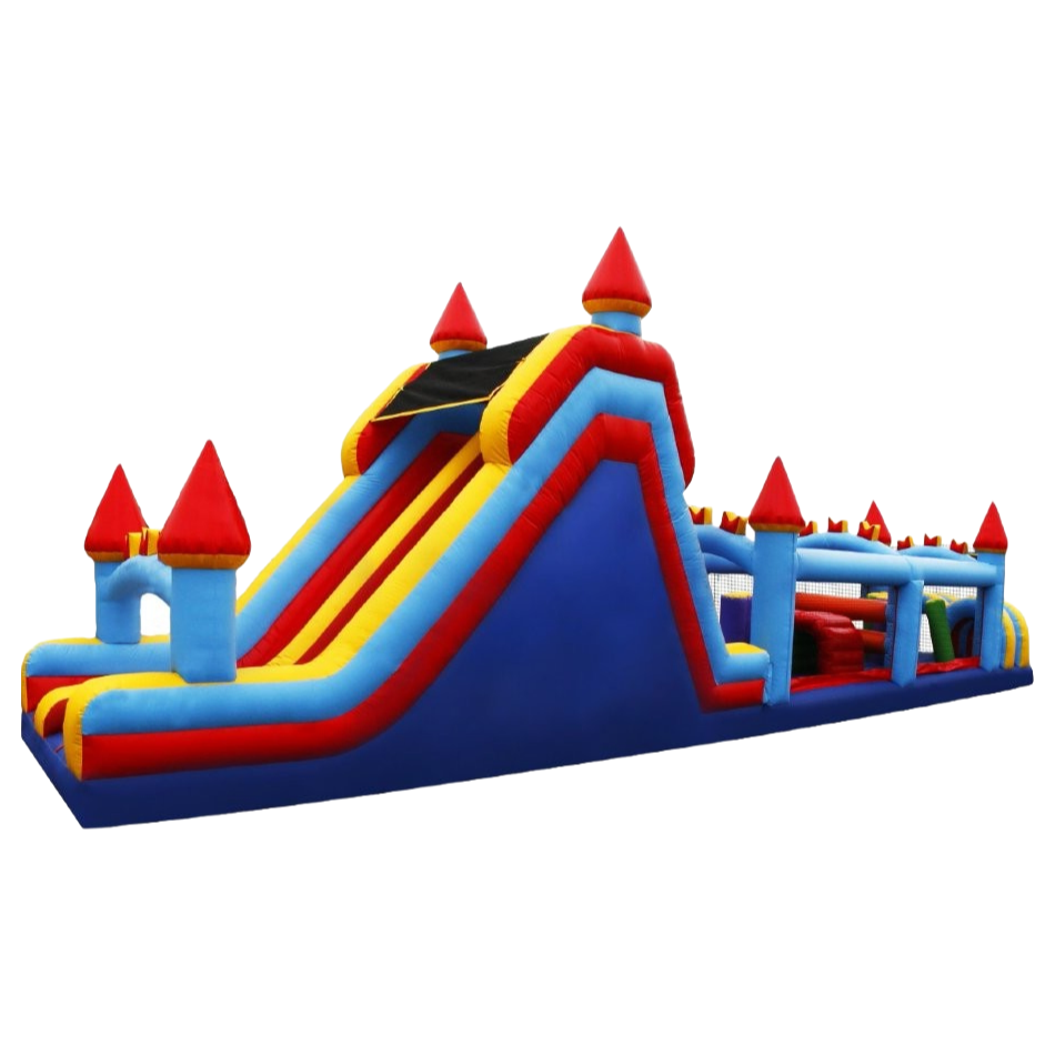 Wholesale Inflatable Obstacle Course with Free Logo Printing Option