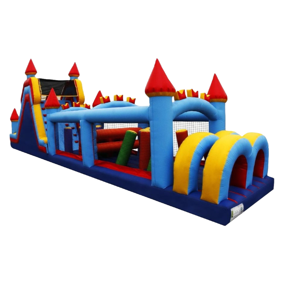 Wholesale Inflatable Obstacle Course with Free Logo Printing Option