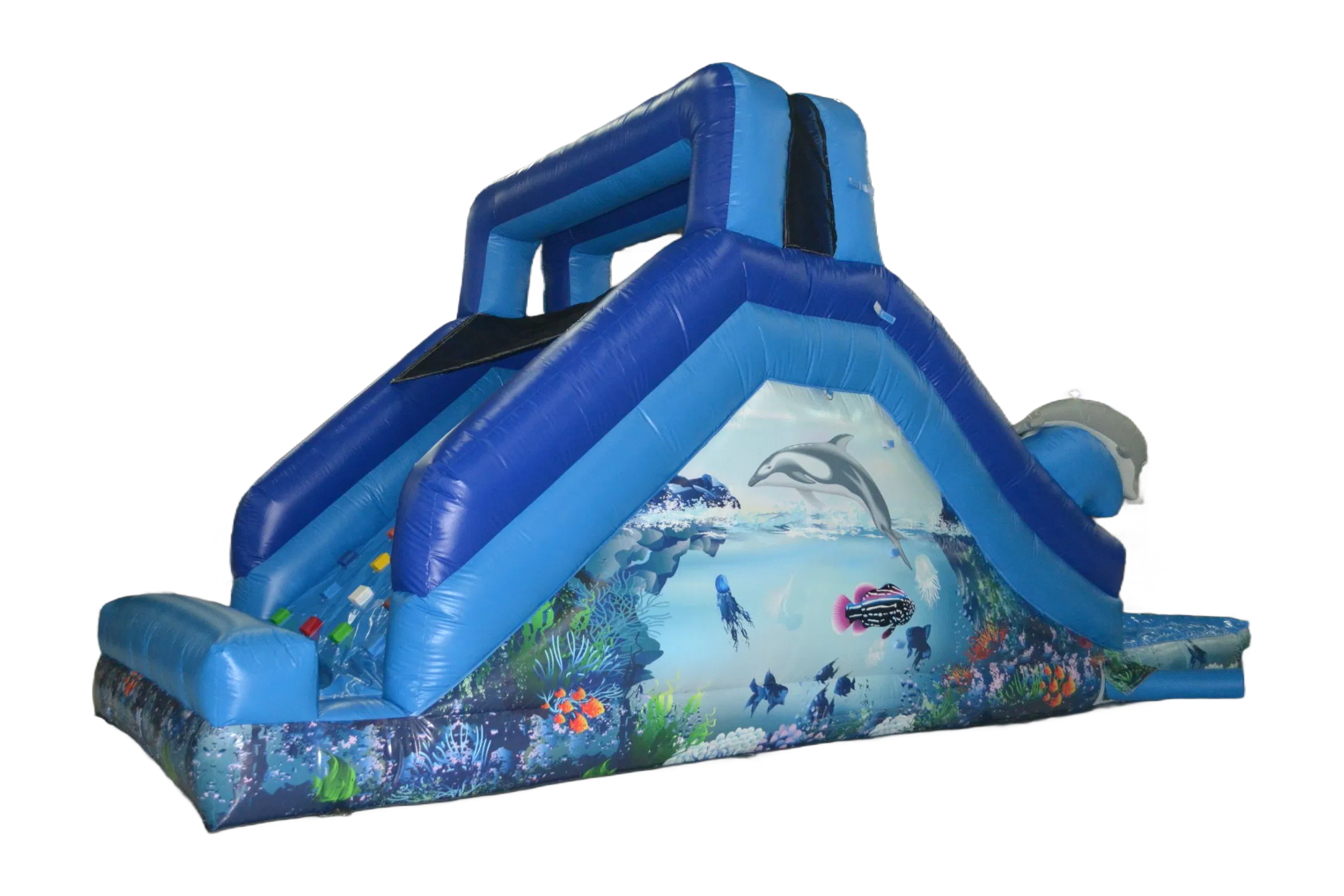 Bulk Order Customized Inflatable Water Games - 0.55mm Thick PVC Slide with Repair Kit