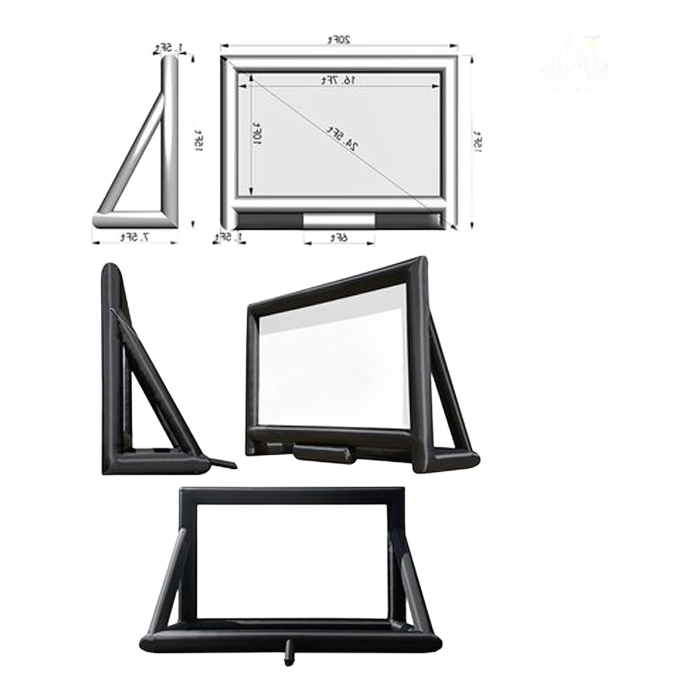 Professional Grade Inflatable Cinema Screen - Perfect for Backyard Movie Nights