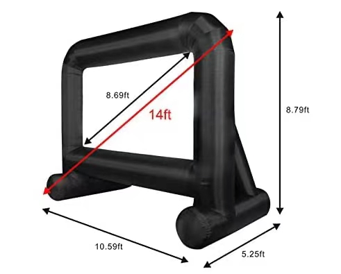 Professional Grade Inflatable Cinema Screen - Perfect for Backyard Movie Nights