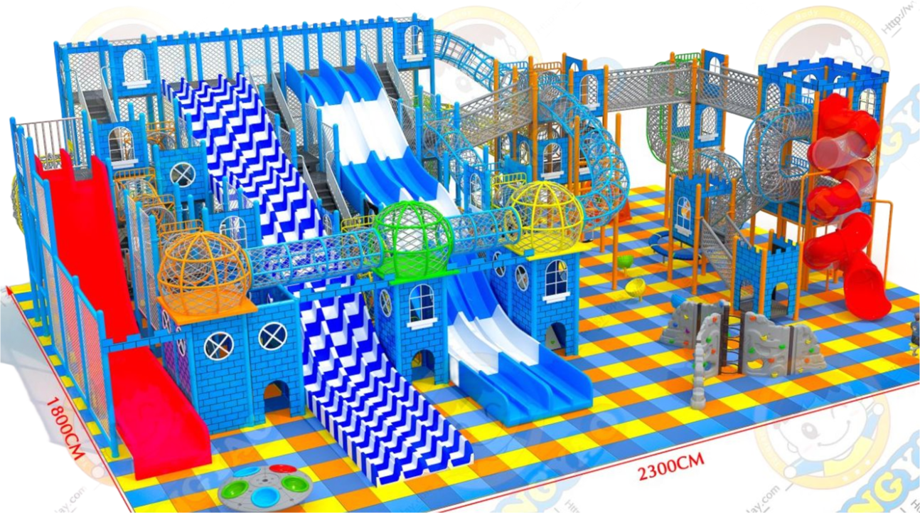 Premium Indoor Playground Equipment for Kids - Custom Soft Play Area with CE Certification