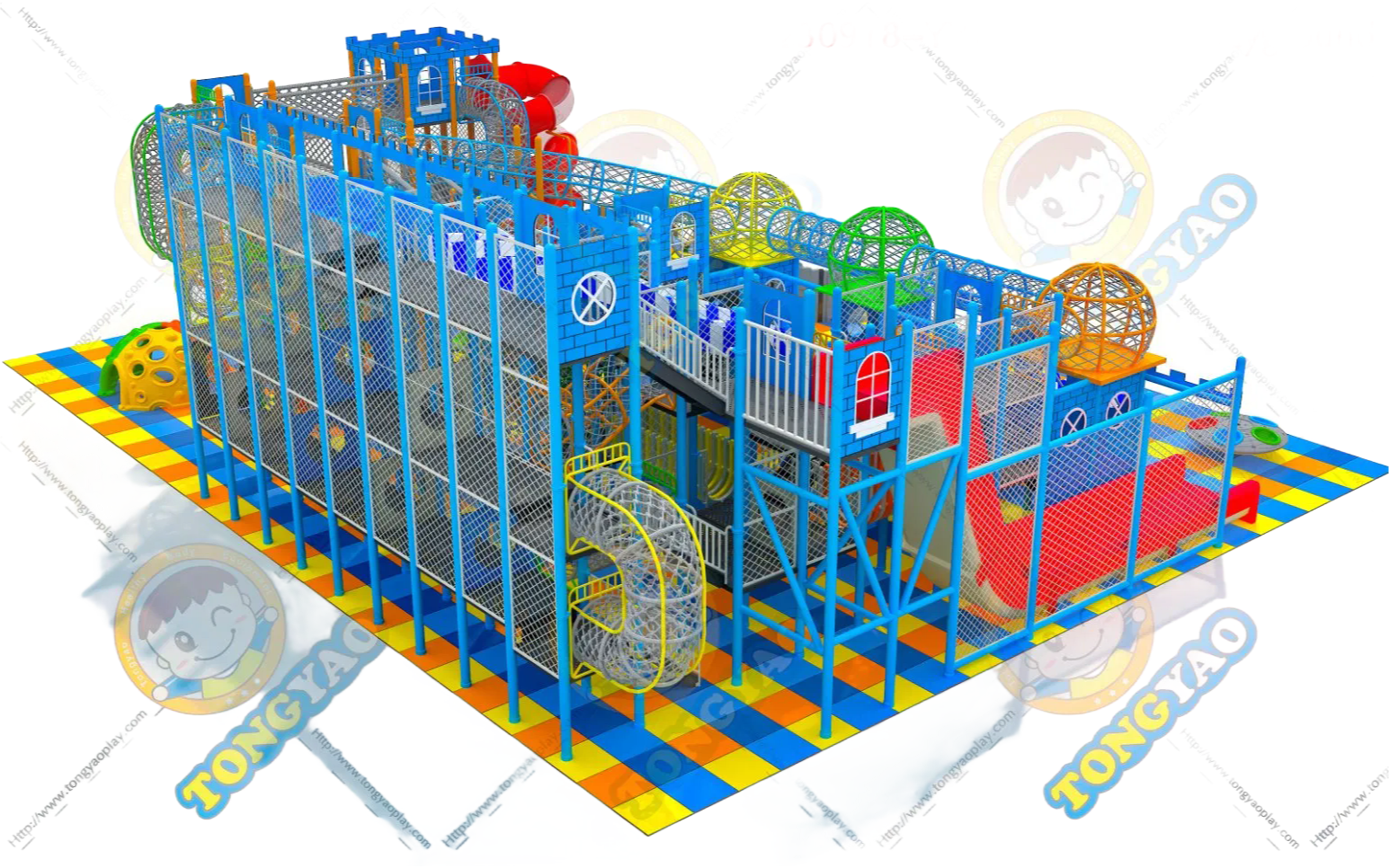 Premium Indoor Playground Equipment for Kids - Custom Soft Play Area with CE Certification