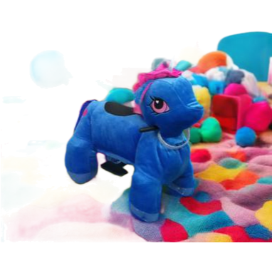 High Capacity 100-500kg Walking Animal Rides with PE Material Fence for Rentals