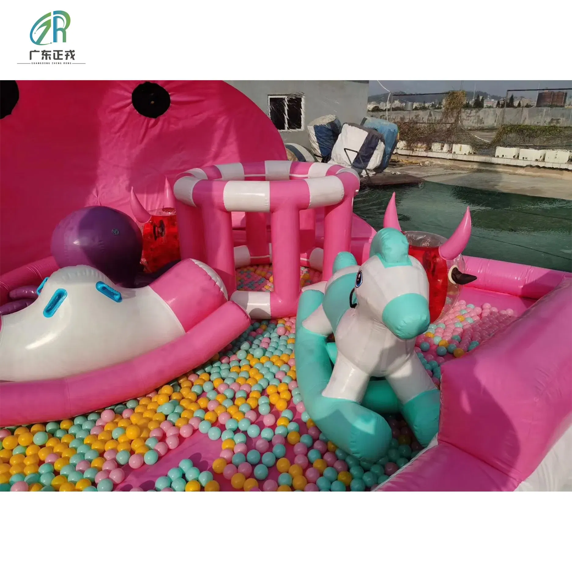 Wholesale Durable PVC Inflatable Playhouse with CE Blower for Commercial Use