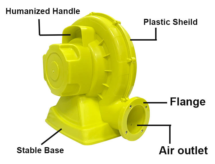 Factory Direct Supply ZM-950 Low Noise Inflatable Blower with 12 Months Warranty