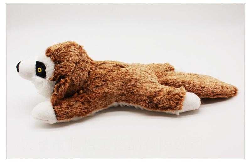 Factory Direct Supply CE Certified Pet Plush Toys - Carton Packed Grey Brown Animal Toys