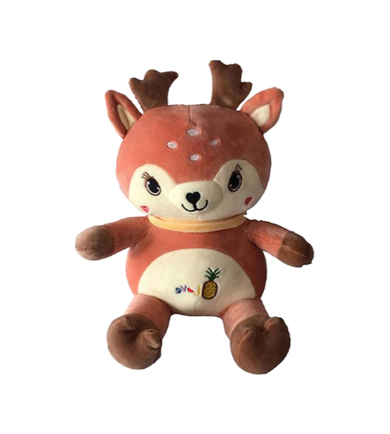 Wholesale OEM Christmas Reindeer Plush Toys - Custom Size and Color for Festive Gifts