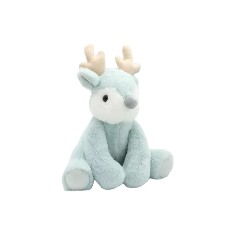 Wholesale OEM Christmas Reindeer Plush Toys - Custom Size and Color for Festive Gifts