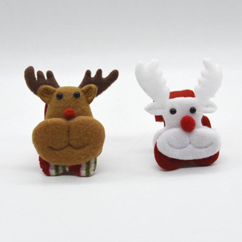 Custom Design Christmas Plush Toys Hand Ring Wristband for Kids Safety Certified