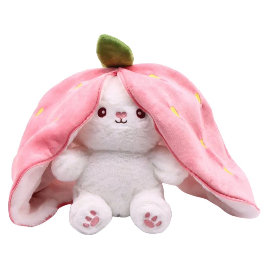 32cm Plush Rabbit/Bunny Toy in Strawberry Design for Kids and Collectors