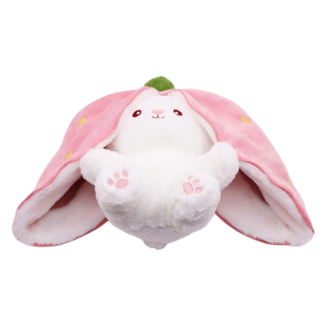 32cm Plush Rabbit/Bunny Toy in Strawberry Design for Kids and Collectors
