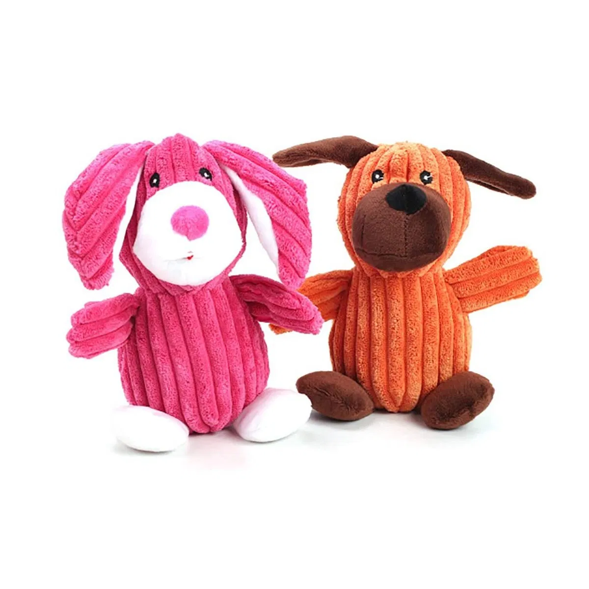 Custom OEM Plush Stuffed Animal Toys Manufacturer - Soft Velboa Polyester Fabric 21cm Size