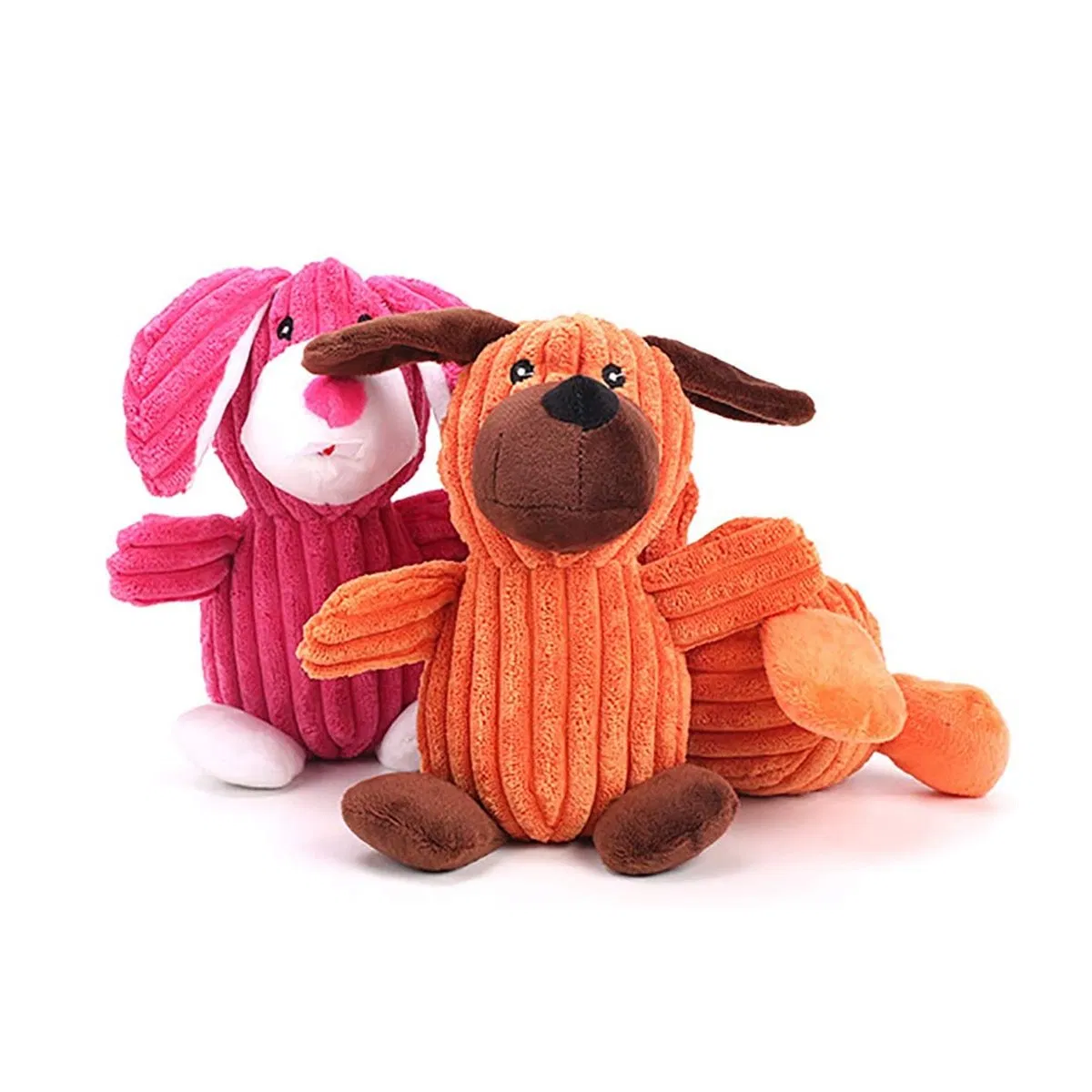 Custom OEM Plush Stuffed Animal Toys Manufacturer - Soft Velboa Polyester Fabric 21cm Size