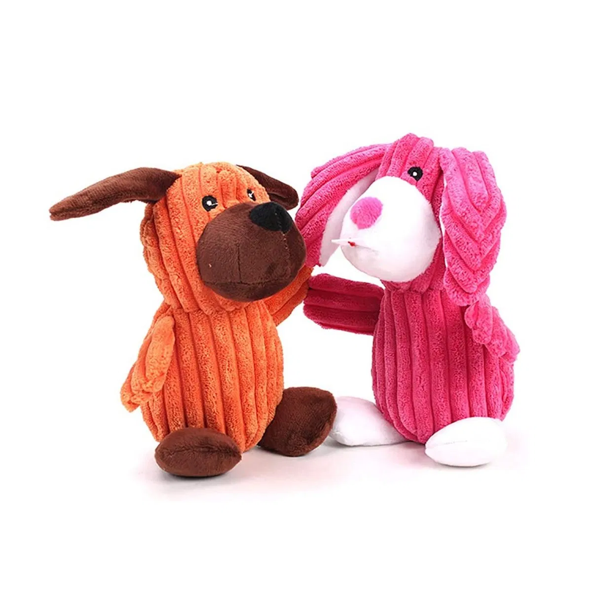 Custom OEM Plush Stuffed Animal Toys Manufacturer - Soft Velboa Polyester Fabric 21cm Size