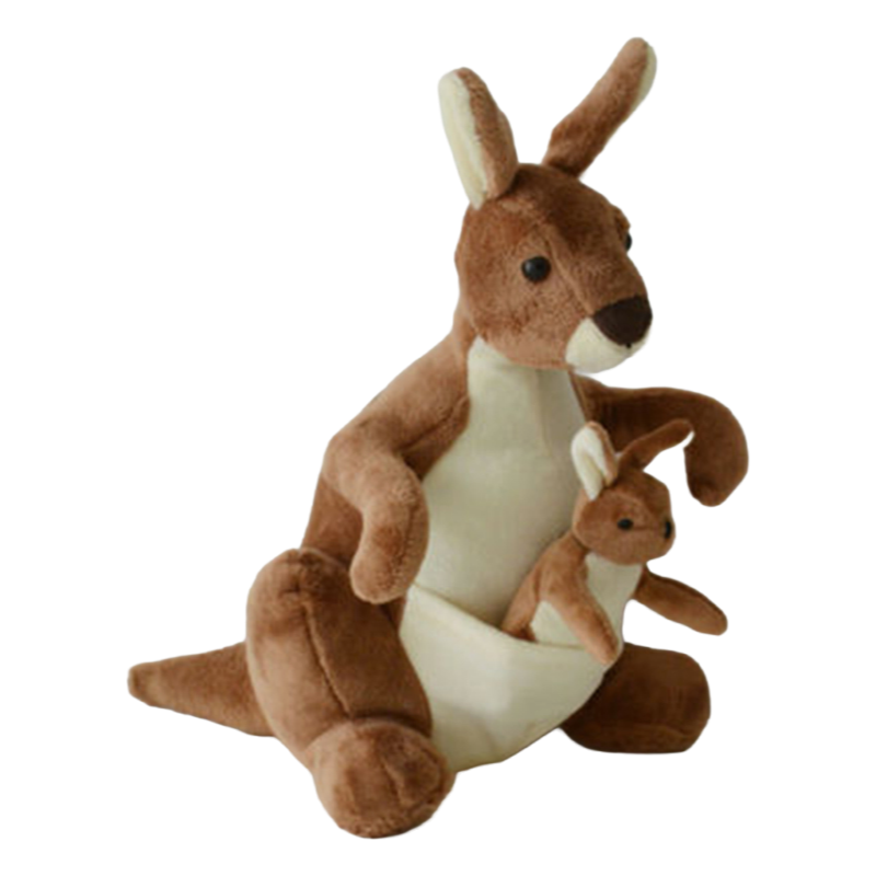 Bulk Order Custom Kangaroo Plush Toys - EN71/CE/ASTM Certified Stuffed Animals