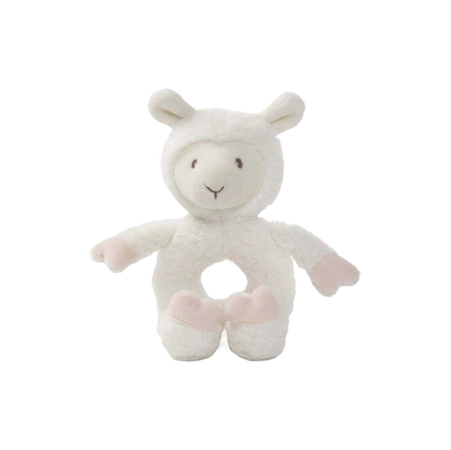 EN71 Certified Soft Minky Material Baby Teether Stuffed Animal Custom Design