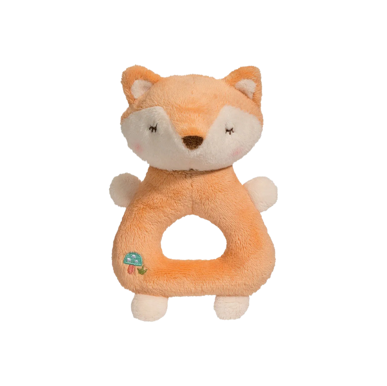EN71 Certified Soft Minky Material Baby Teether Stuffed Animal Custom Design