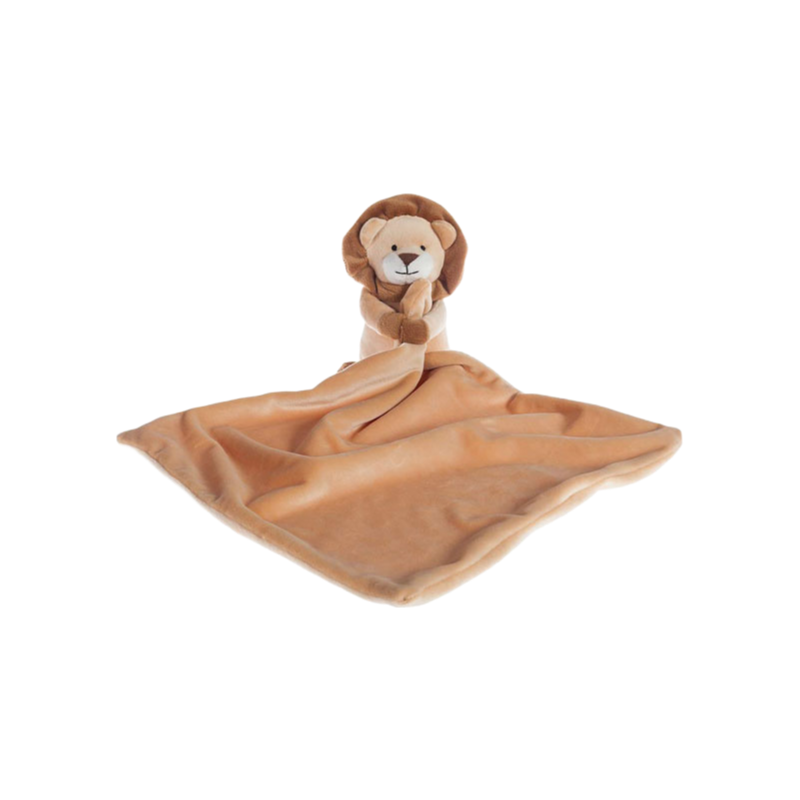 Lion Plush Baby Blanket Manufacturer - Soft Polyester Stuffed Animal for 0-3 Years Old