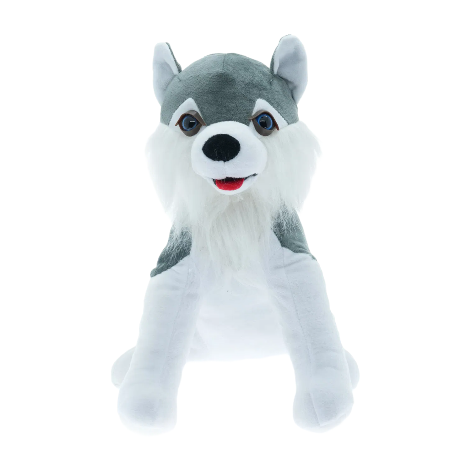 Premium Plush Wolf-Dog Stuffed Animal Toys - Custom Sizes & Colors for Wholesale